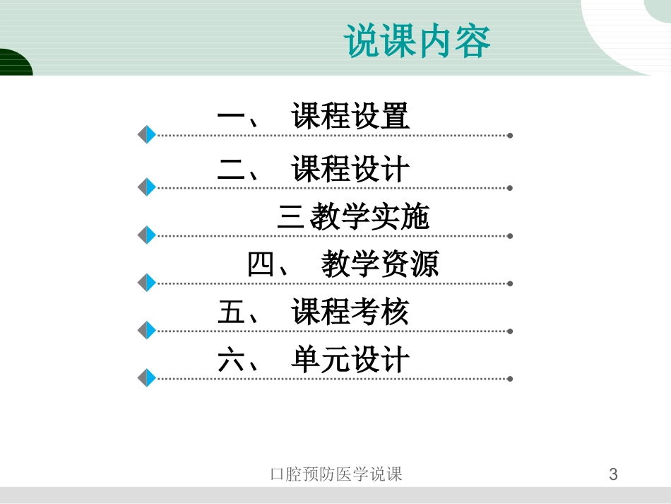 口腔预防医学说课培训课件.pptx_第3页