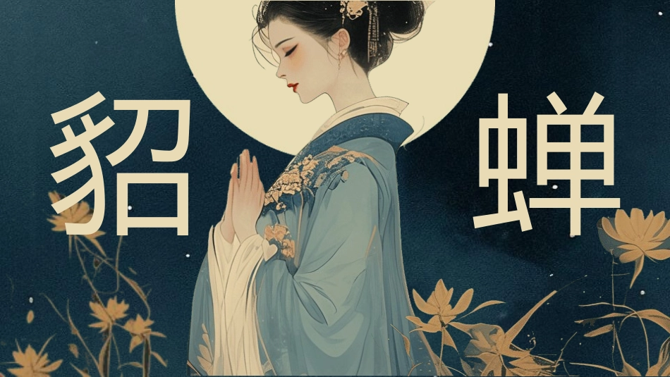 女性历史人物之貂蝉3.pptx_第1页