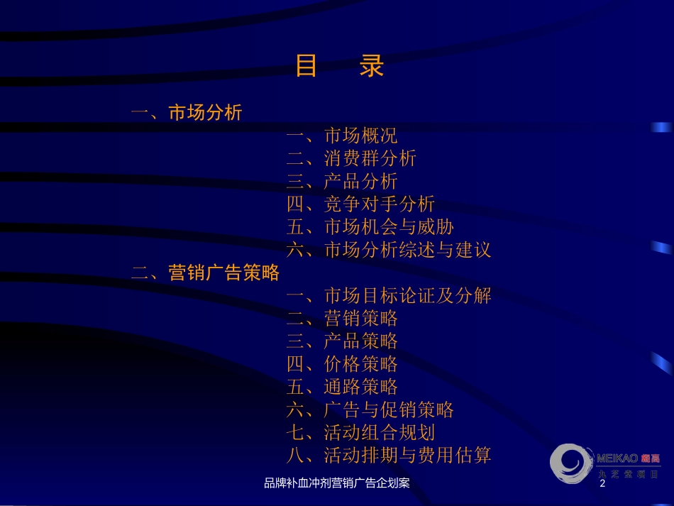 品牌补血冲剂营销广告企划案培训课件.pptx_第2页