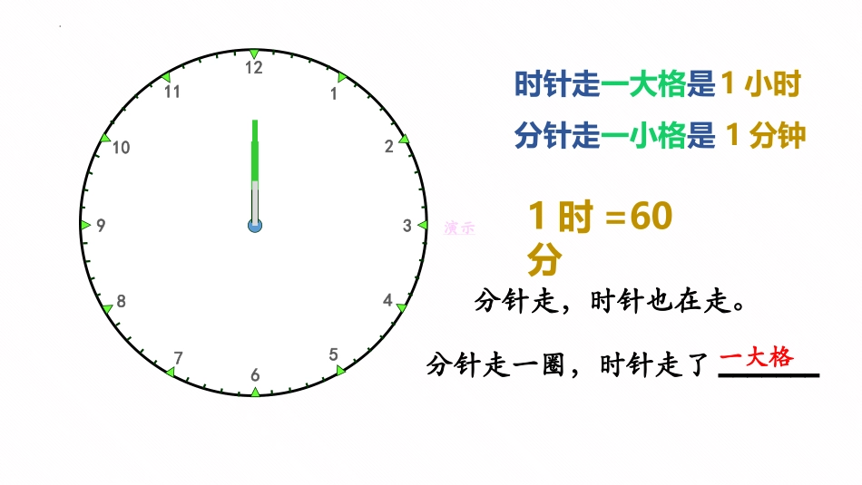 人教版三年级数学上册《时、分、秒》教学课件-2篇5.pptx_第2页