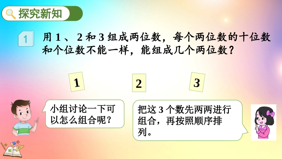 人教版数学二年级上册-81简单的排列问题-教学课件.pptx_第3页
