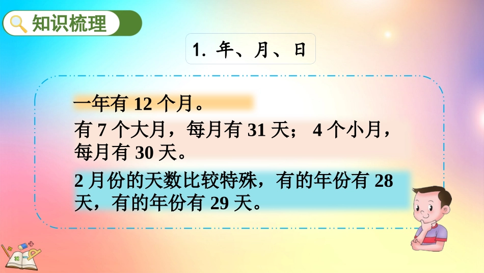 人教版数学三年级下册-67整理和复习-教学课件.pptx_第3页