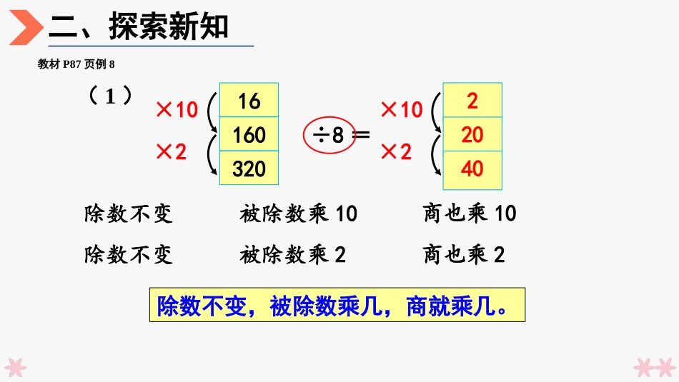 人教版四年级数学上册《商的变化规律》除数是两位数的除法优质 教学课件6.pptx_第3页