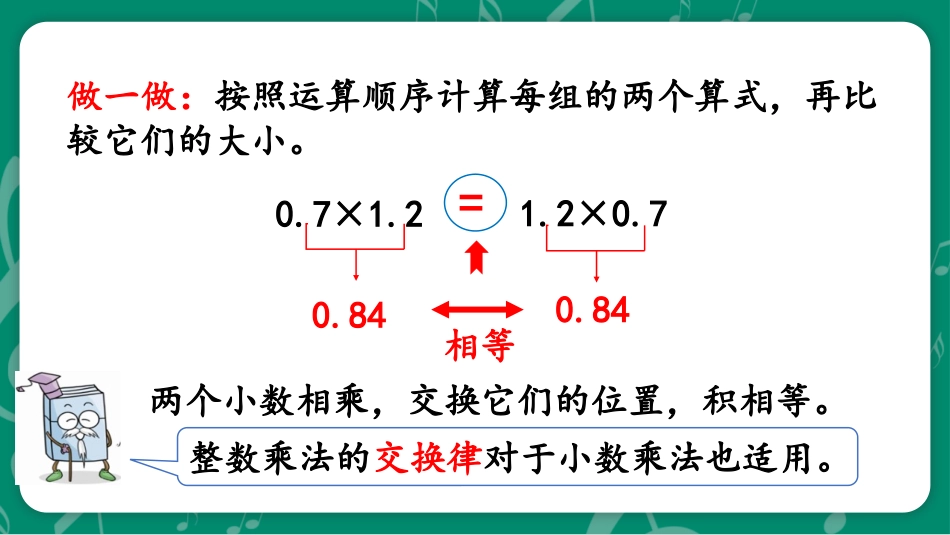 人教版五年级数学上册《整数乘法运算定律推广到小数》小数乘法课件2.pptx_第3页