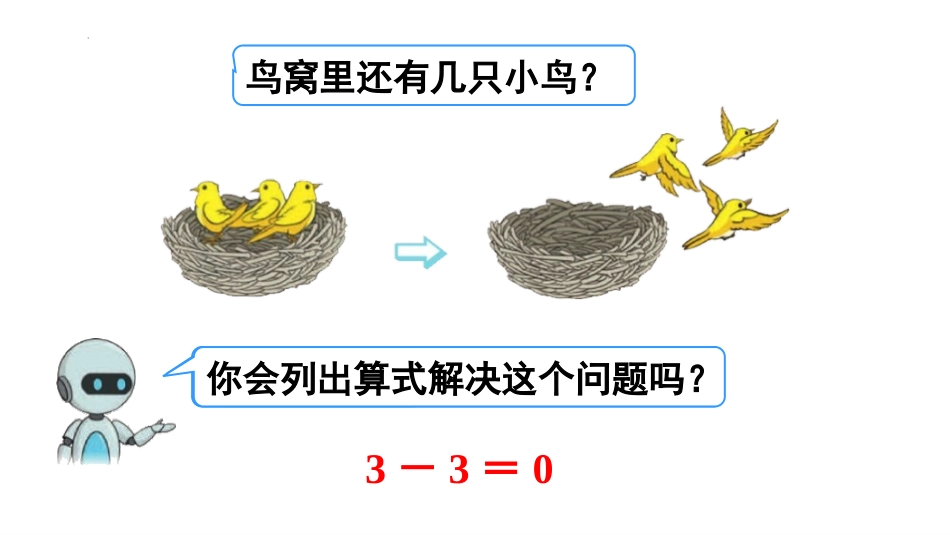 人教版一年级数学上册《0的认识》1-5的认识和加减法优质课件-2篇10.pptx_第2页