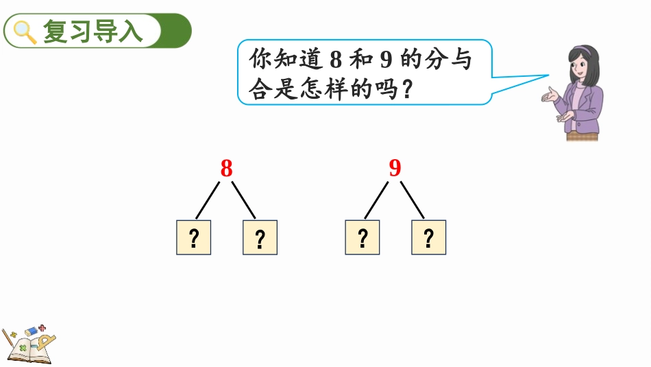 人教版一年级数学上册《8、9的组成》6-10的认识和加减法教学课件-2篇24.pptx_第3页