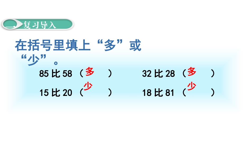 人教版一年级数学上册《比多少》准备课课件-2篇40.pptx_第2页