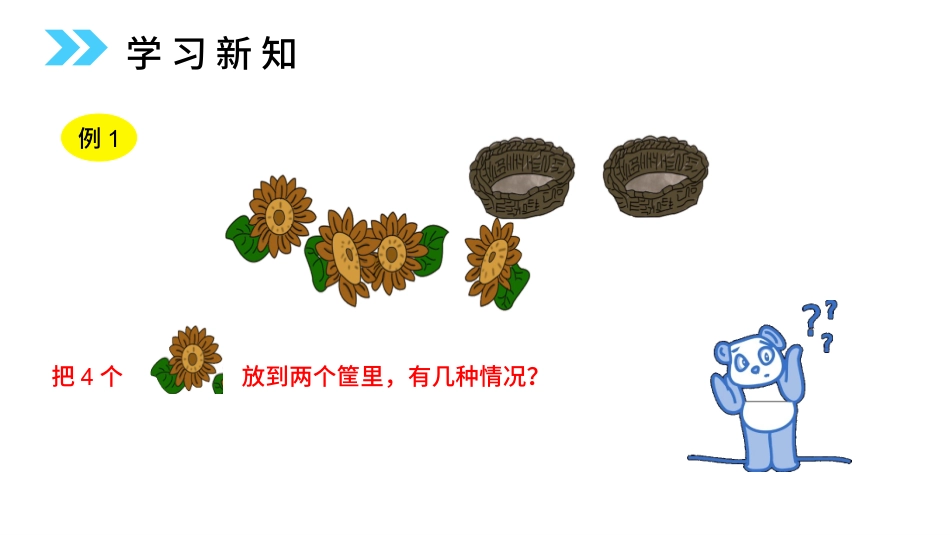 人教版一年级数学上册《分与合》1-5的认识和加减法课件-2篇2.pptx_第2页