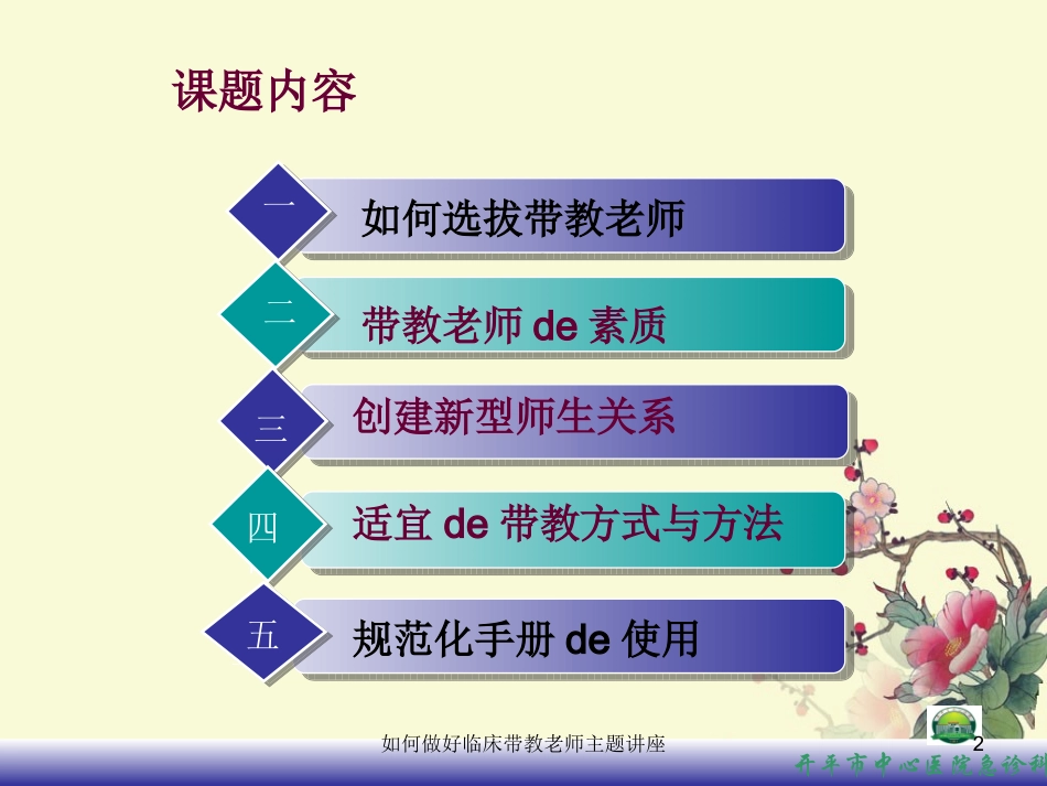 如何做好临床带教老师主题讲座培训课件.pptx_第2页