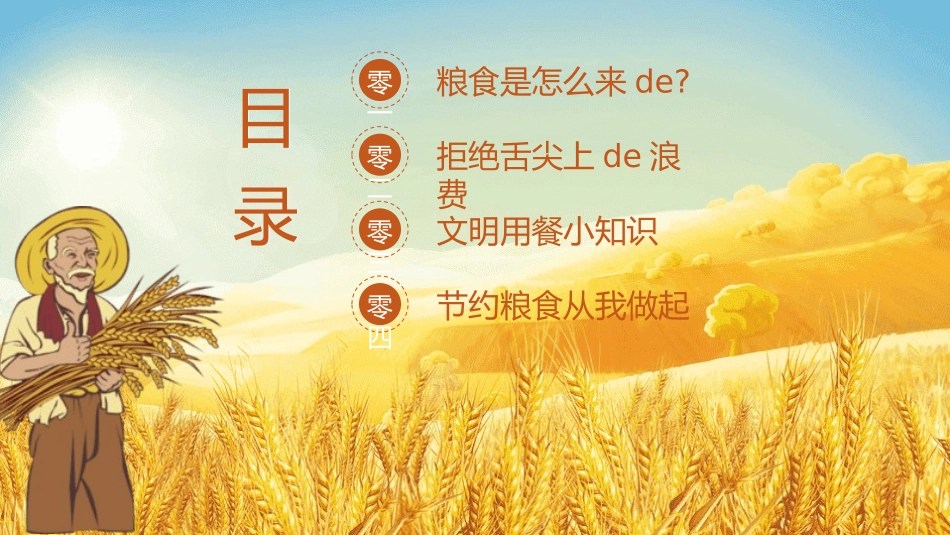 世界粮食日珍惜节约粮食主题15.pptx_第2页