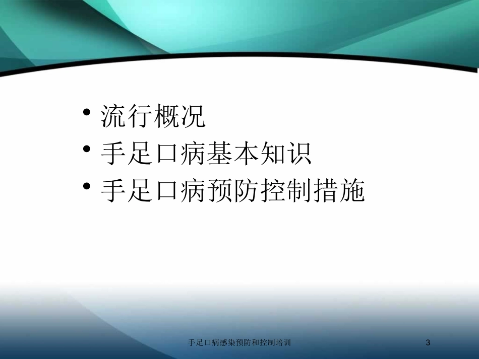手足口病感染预防和控制培训培训课件.pptx_第3页