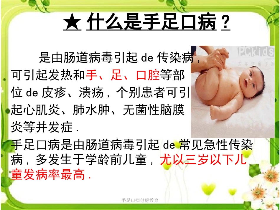 手足口病健康教育培训课件.pptx_第2页