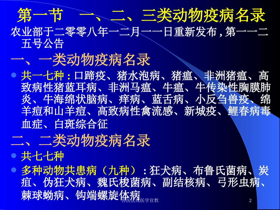 兽医法规医学宣教培训课件.pptx_第2页