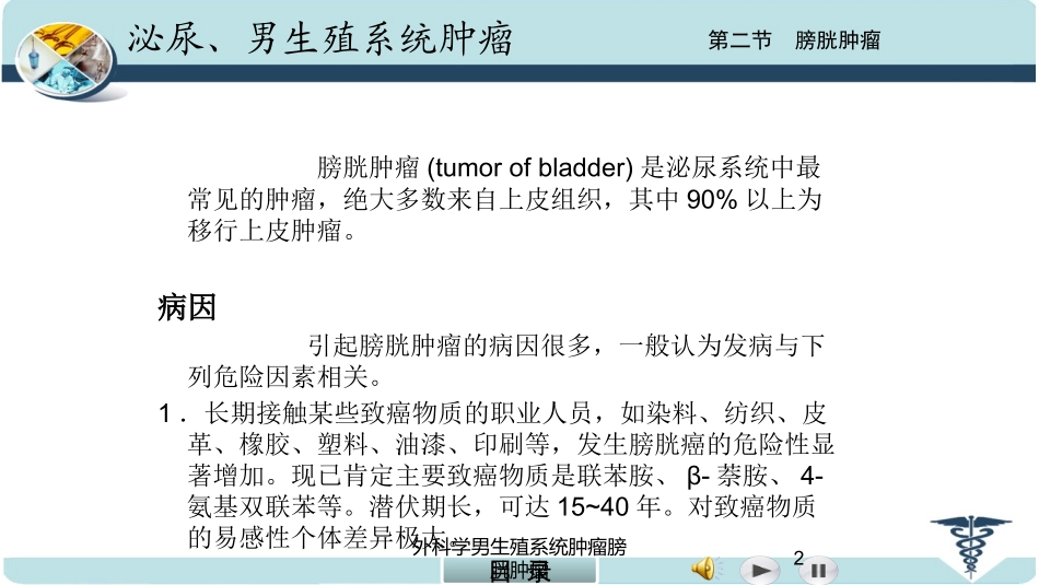 外科学男生殖系统肿瘤膀胱肿瘤培训课件.pptx_第2页