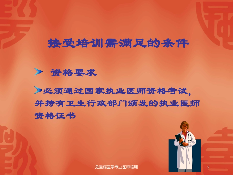 危重病医学专业医师培训培训课件.pptx_第2页