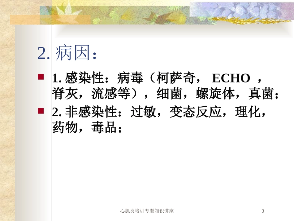 心肌炎培训专题知识讲座培训课件.pptx_第3页