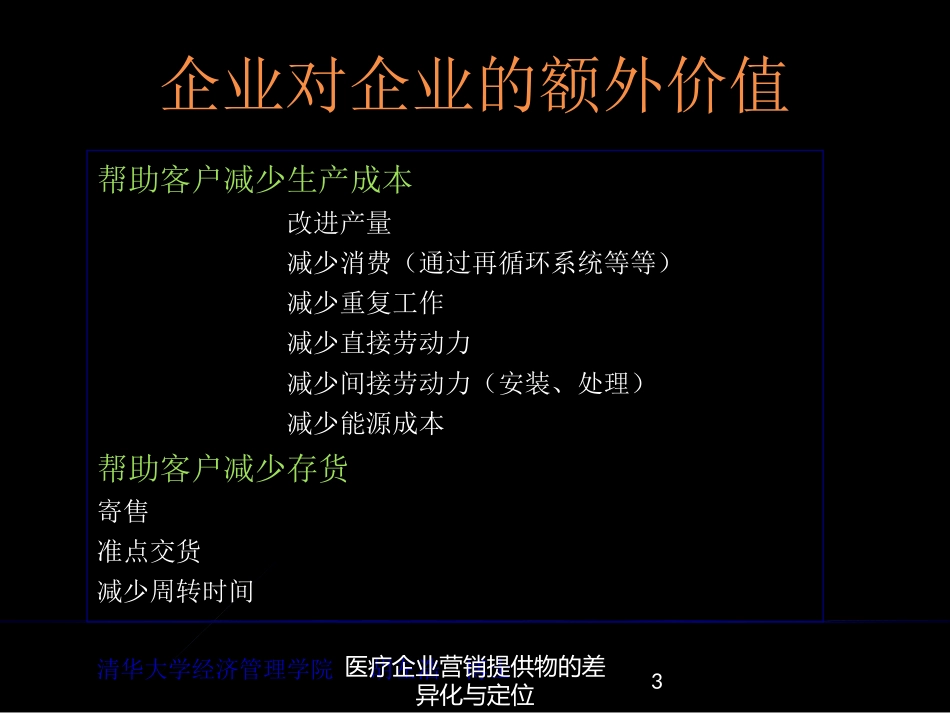 医疗企业营销提供物的差异化与定位培训课件.pptx_第3页