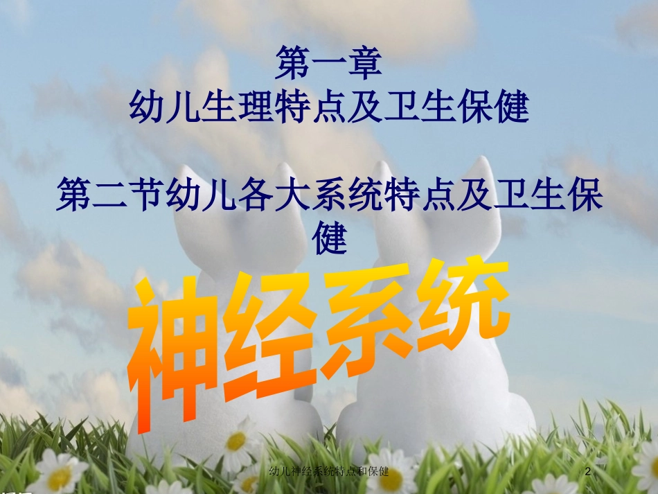 幼儿神经系统特点和保健培训课件.pptx_第2页