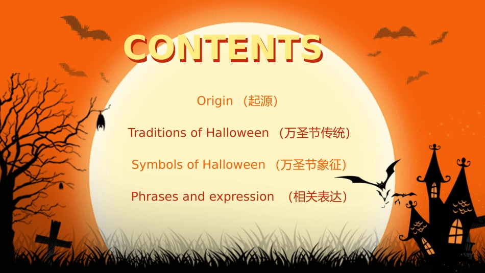 幼儿园万圣节主题班会5.pptx_第2页