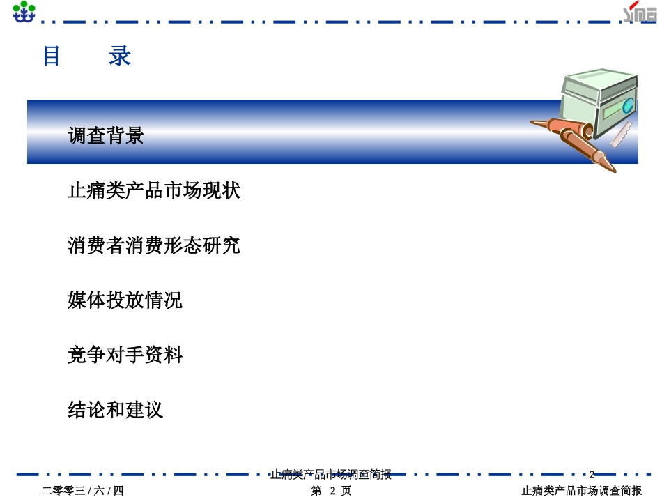 止痛类产品市场调查简报培训课件.pptx_第2页