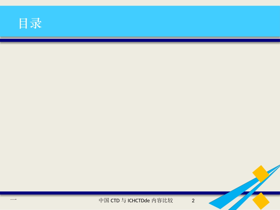 中国CTD与ICHCTD的内容比较培训课件.pptx_第2页