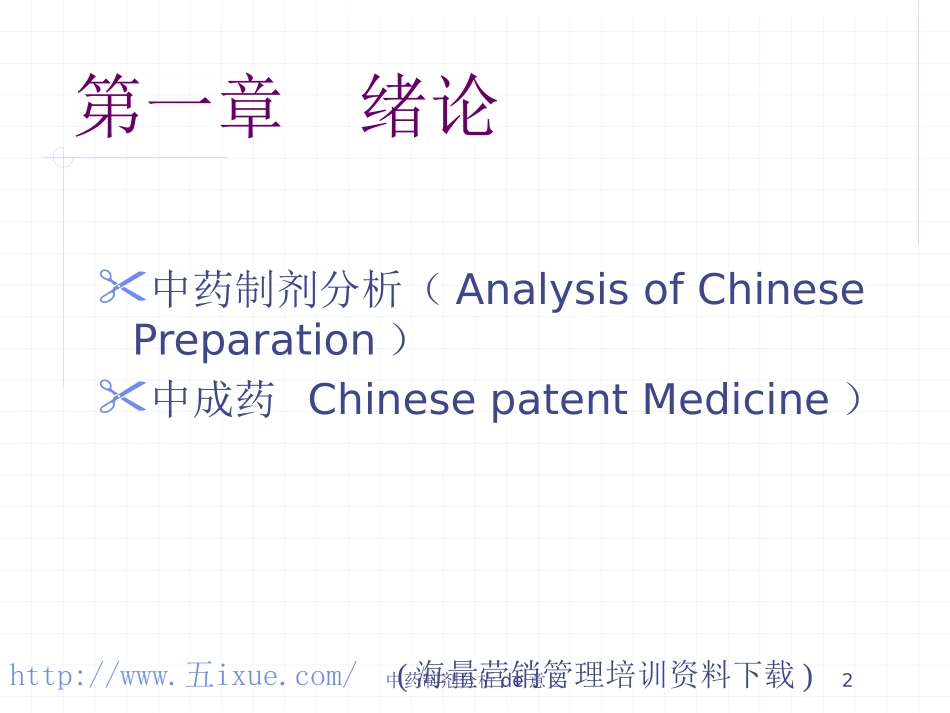 中药制剂分析的意义培训课件.pptx_第2页