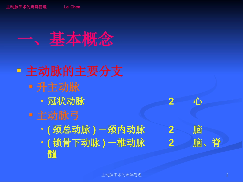 主动脉手术的麻醉管理培训课件.pptx_第2页