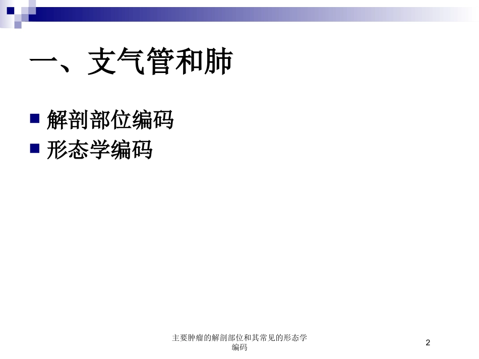 主要肿瘤的解剖部位和其常见的形态学编码培训课件.pptx_第2页