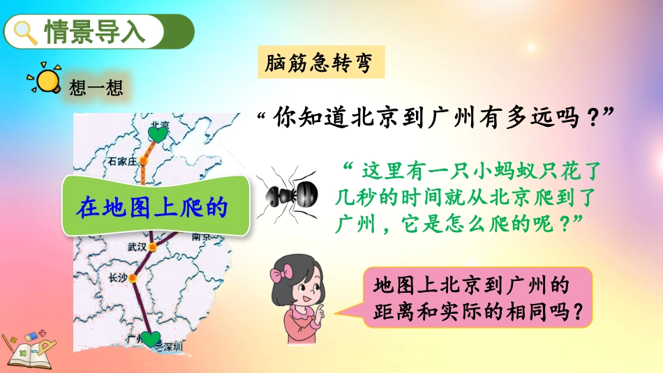 人教版数学六年级下册-431认识比例尺-教学课件.pptx_第2页