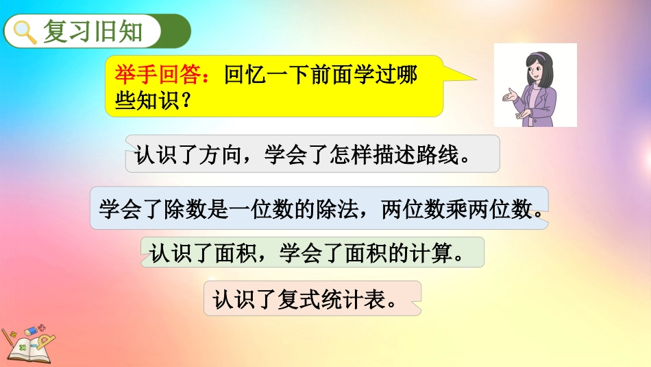 人教版数学三年级下册-98练习二十一-教学课件.pptx_第2页