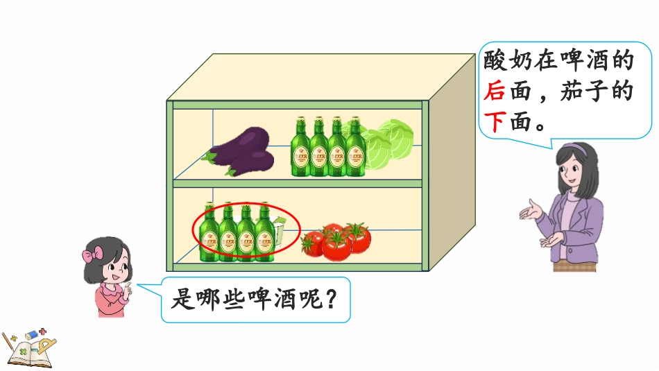 人教版一年级数学上册《上下前后》位置课件-3篇10.pptx_第3页
