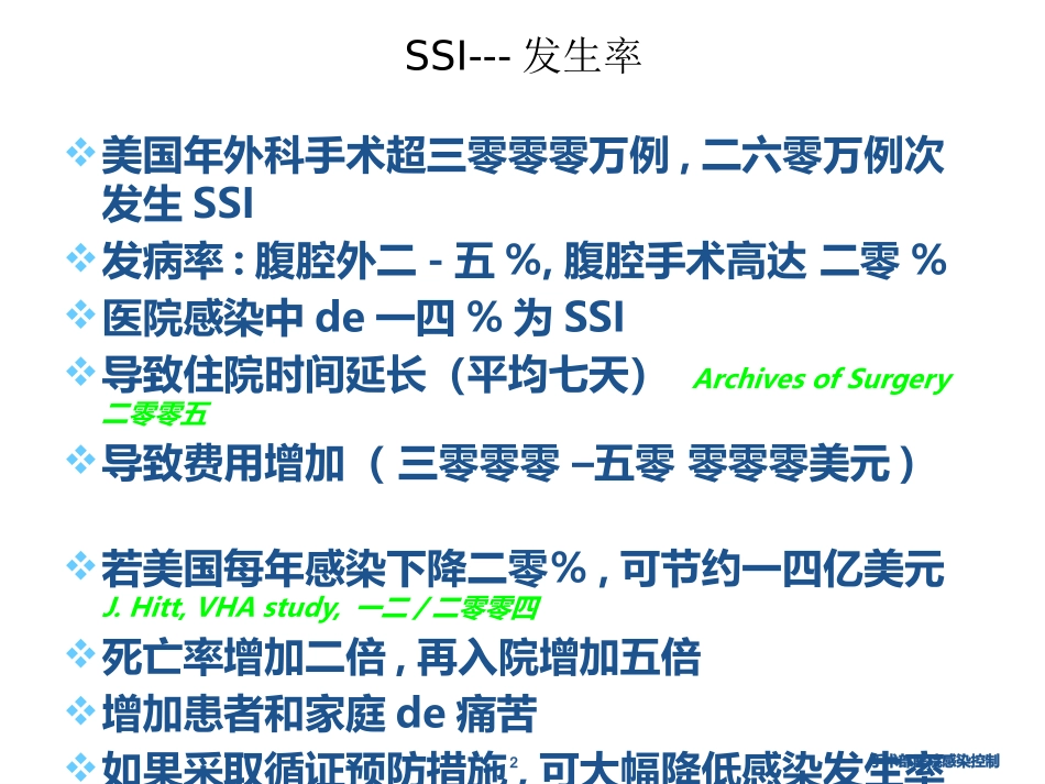 手术部医院感染控制培训课件.pptx_第2页