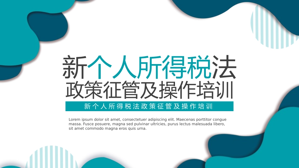 新个人所得税法政策征管及操作培训2.pptx_第1页