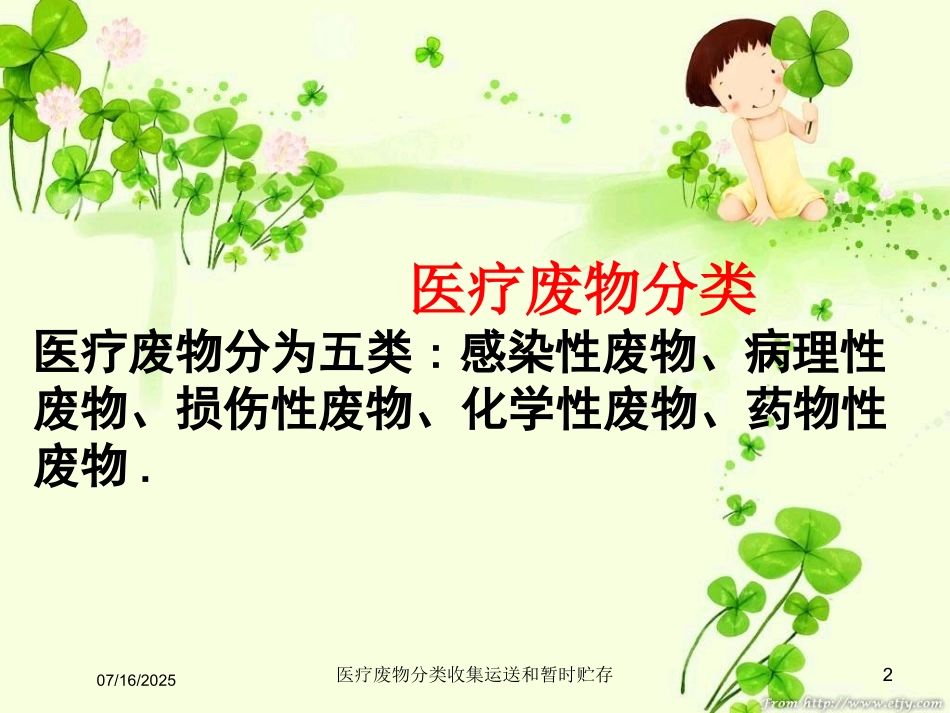 医疗废物分类收集运送和暂时贮存课件.pptx_第2页