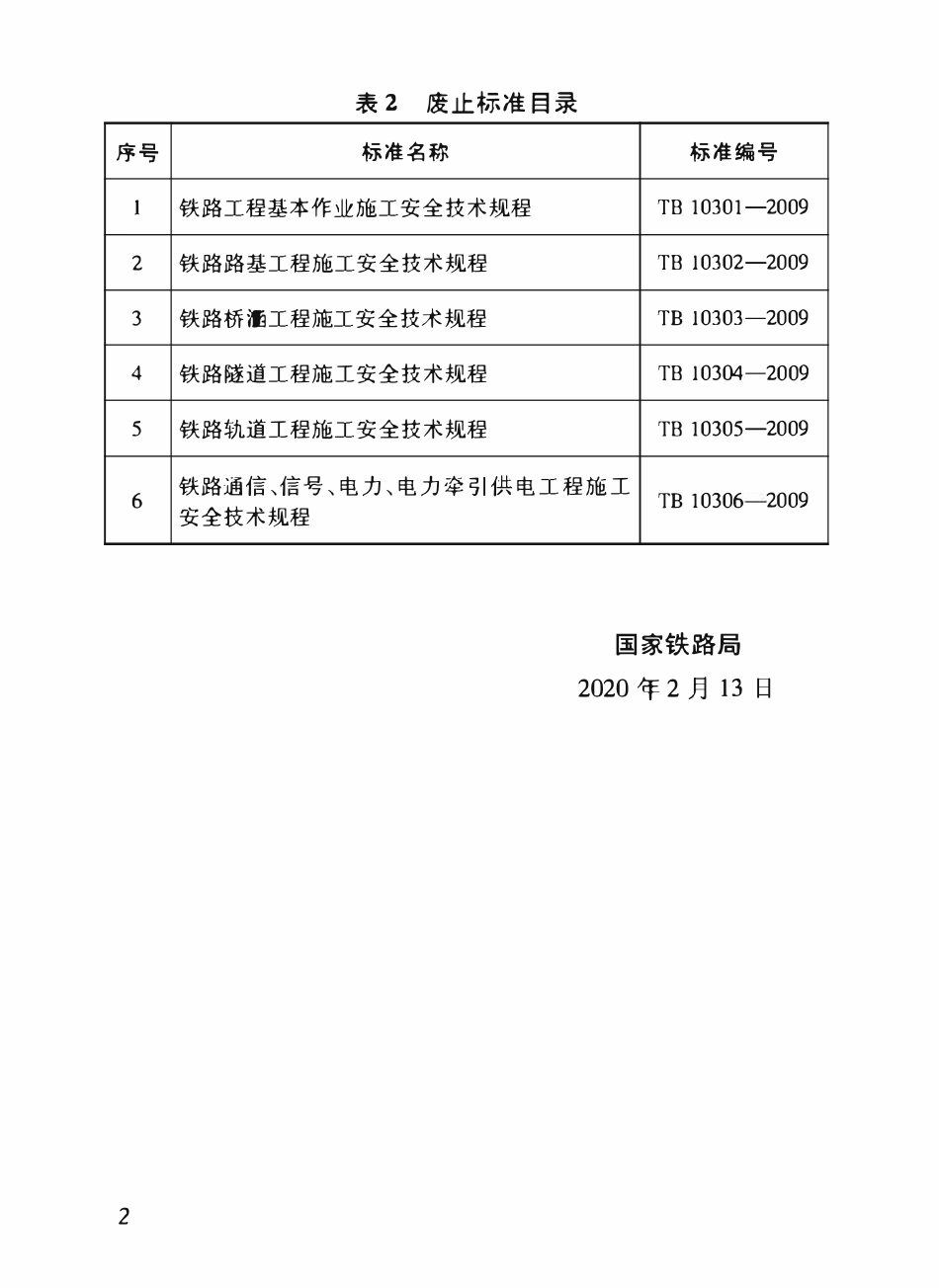 TB10307-2020 铁路通信、信号、信息工程施工安全技术规程.pdf_第3页