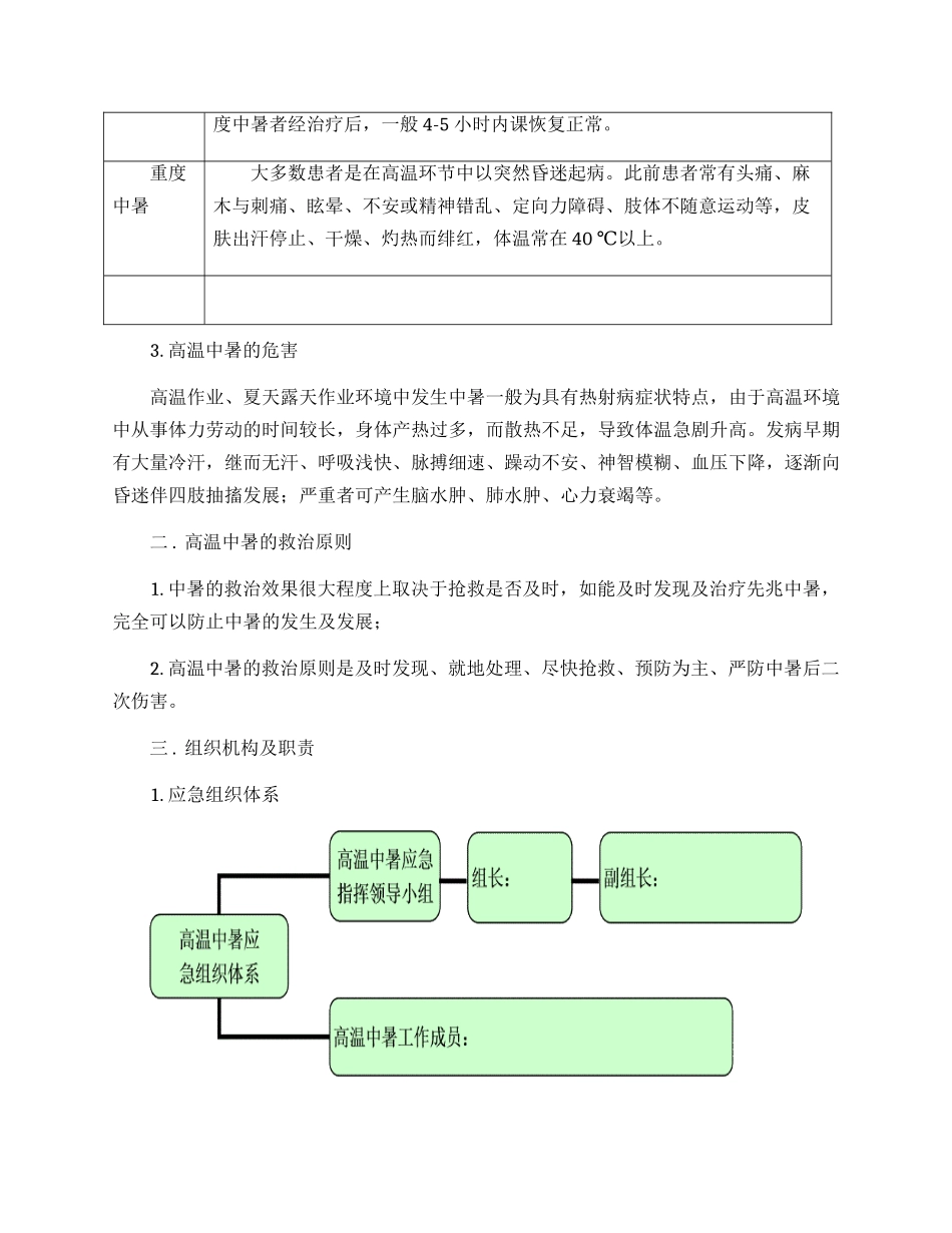 夏季高温中暑应急预案.docx_第2页