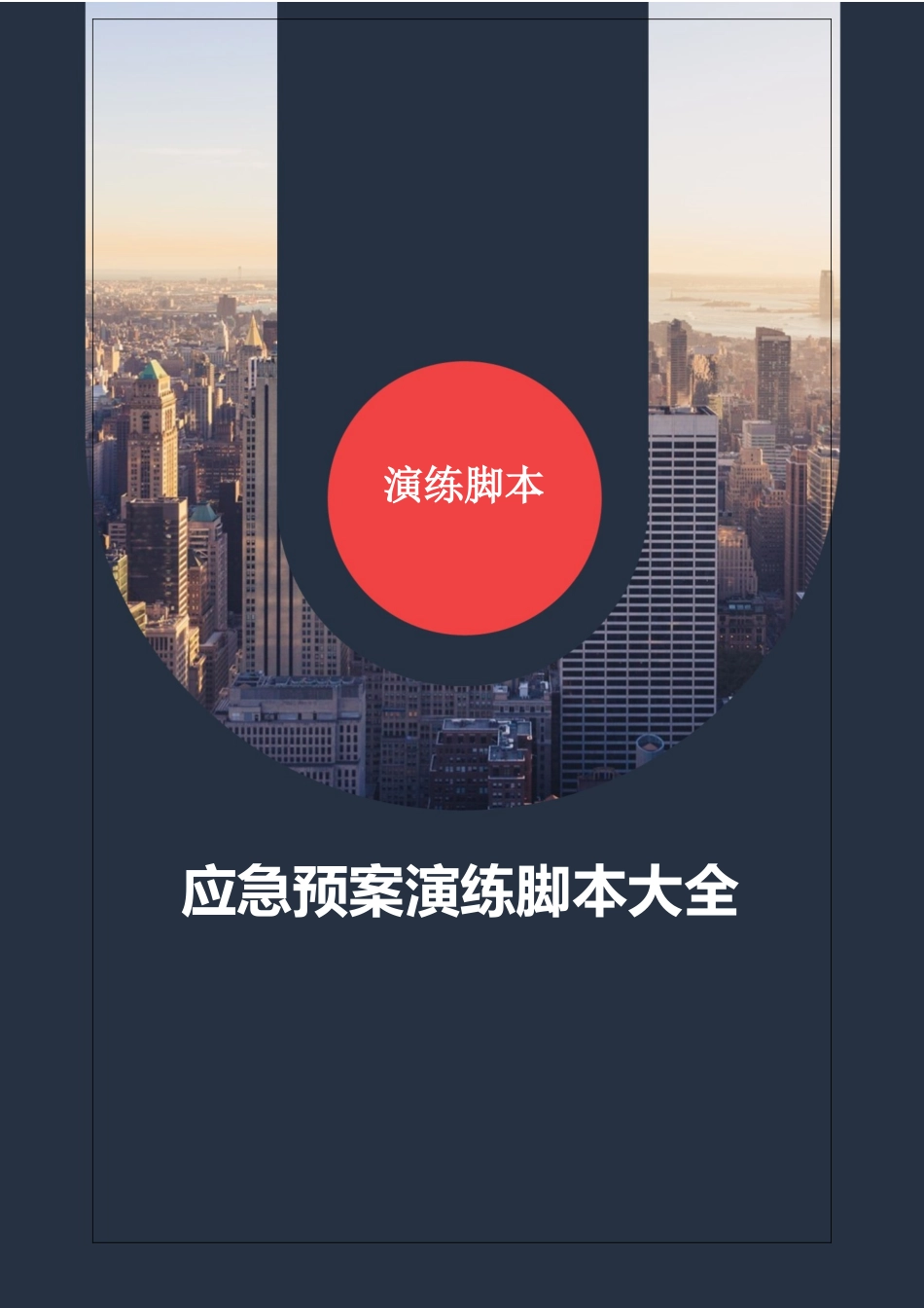 应急演练方案脚本大全.docx_第1页