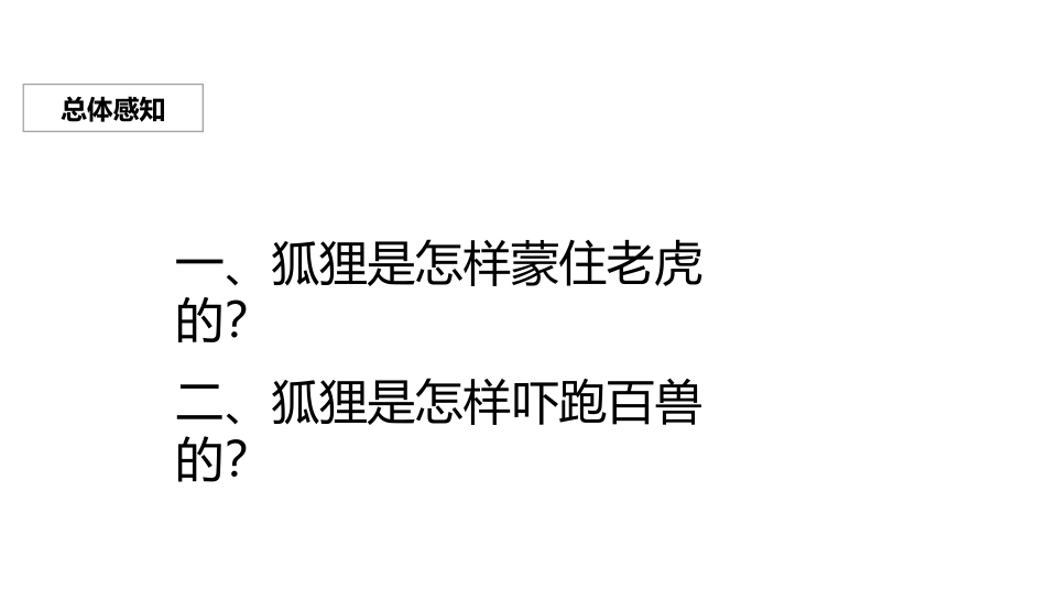 部编版二年级上册语文《狐假虎威》课件3.pptx_第3页