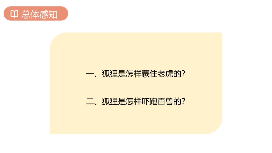 部编版二年级上册语文《狐假虎威》课件4.pptx_第3页