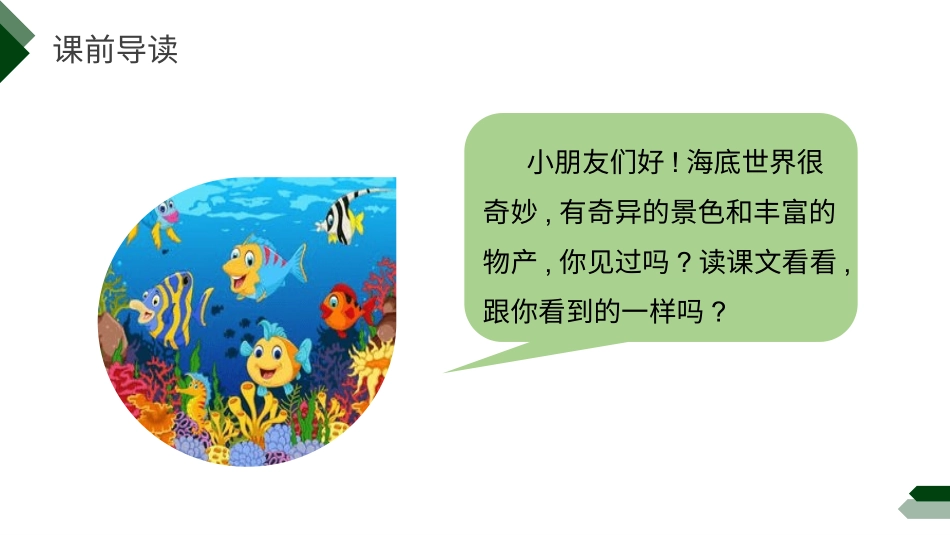 部编版三年级下册语文《海底世界》PPT课件5.pptx_第3页