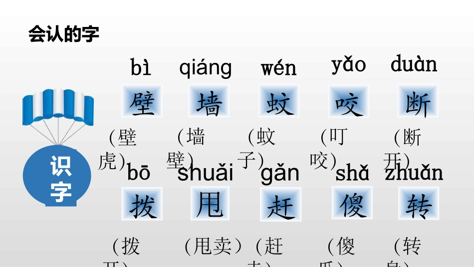 部编版一年级下册语文《小壁虎借尾巴》课件1.pptx_第2页