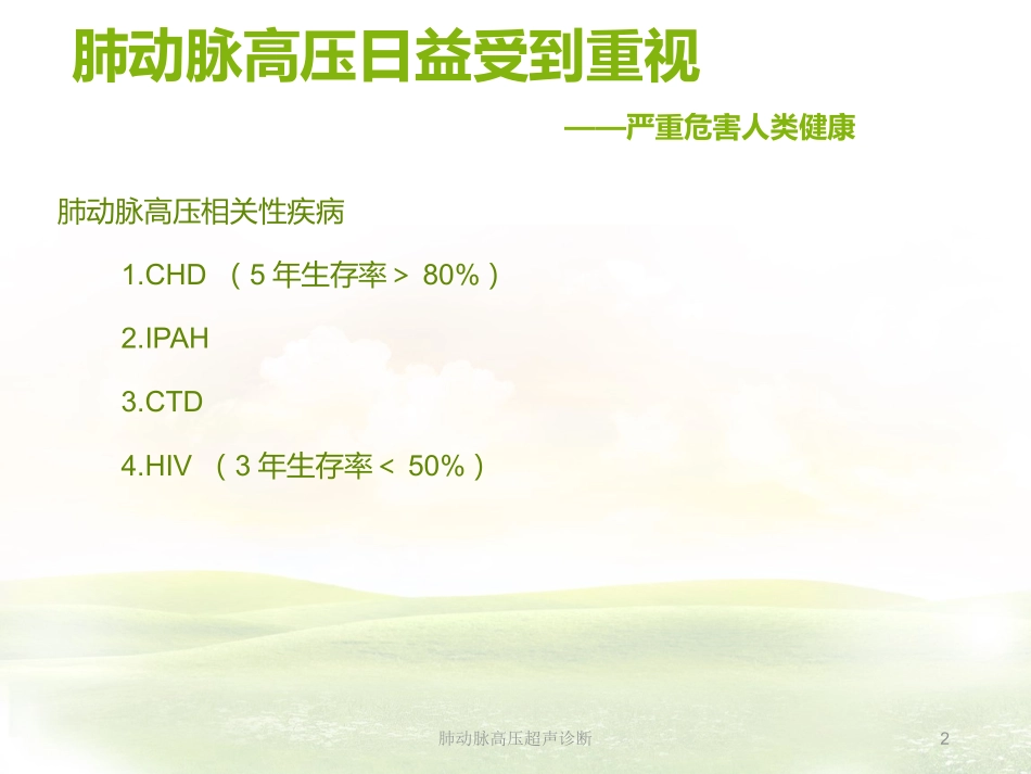 肺动脉高压超声诊断培训课件.pptx_第2页
