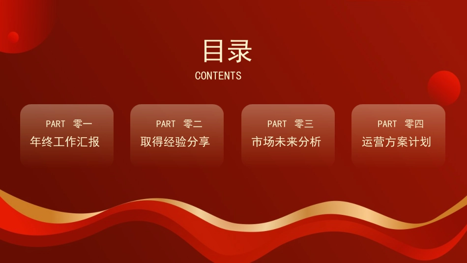 红色商务汇报总结模板115.pptx_第2页