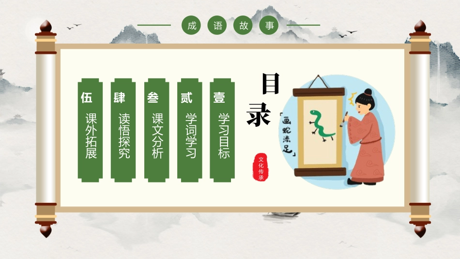 成语故事《画蛇添足》课件.pptx_第2页