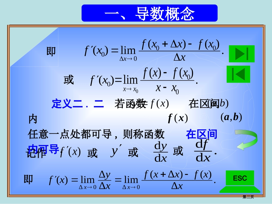 经济数学复习导数与微分名师优质课赛课一等奖市公开课获奖课件.pptx_第3页