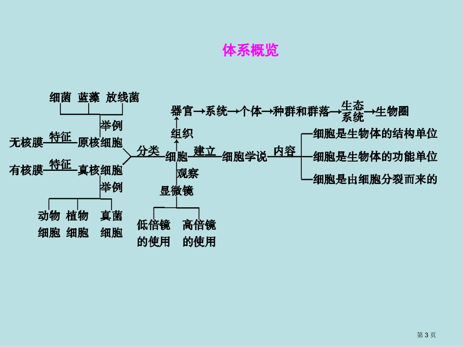 精品高中生物必修一走近细胞名师优质课赛课一等奖市公开课获奖课件.pptx_第3页