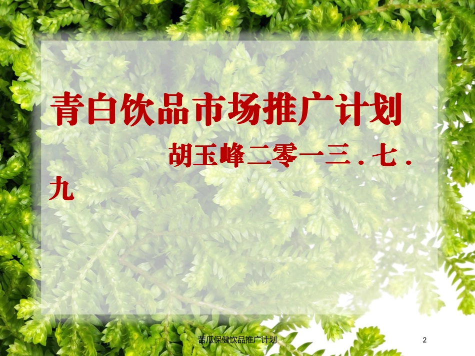 苦瓜保健饮品推广计划培训课件.pptx_第2页