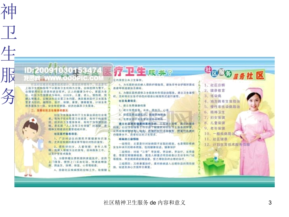 社区精神卫生服务的内容和意义培训课件.pptx_第3页
