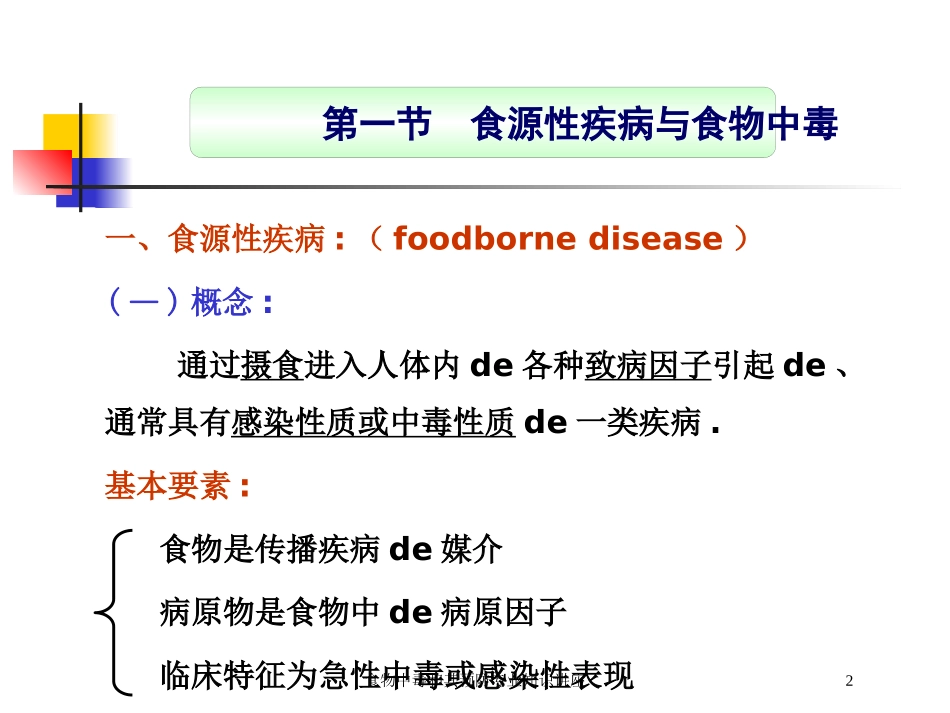 食物中毒和其预防专业知识讲座培训课件.pptx_第2页