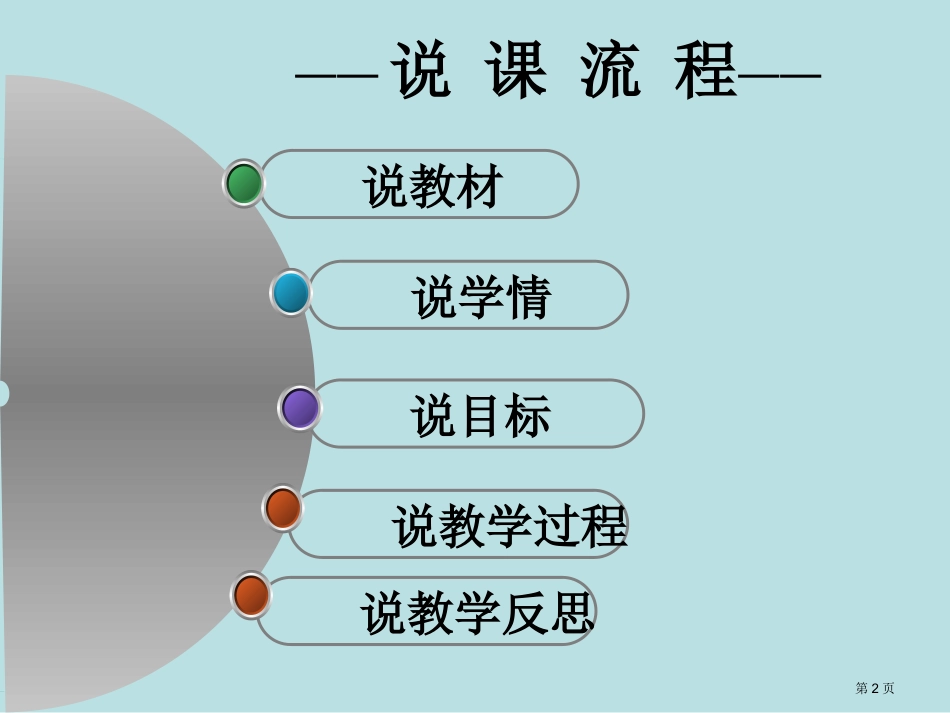 说课模板名师优质课赛课一等奖市公开课获奖课件.pptx_第2页